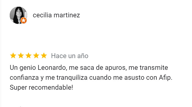 opinion estudio contable leonardo brenner